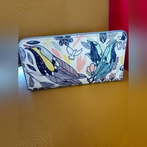 EUC sakroots wallet floral bird 🐦 wallet